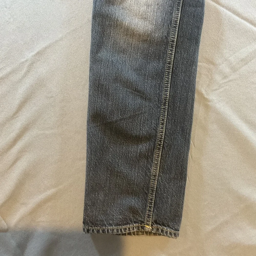 DKNY Williamsburg Skinny Jeans 36x32 Y2K Blue Denim Low Rise Faded